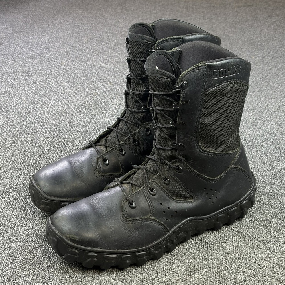 Rocky S2V Lite Predator RKC075 Tactical Military Boots Mens 12 M Black Vibram 8" - Picture 2 of 10